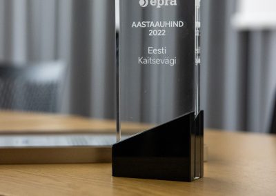 Kommunikatsioonijuhid andsid tänavuse EPRA aastaauhinna Eesti Kaitseväele﻿