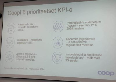 EPRA klubiüritus Coop Eestis