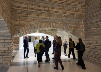 Kohtumine värskelt renoveeritud Rahvusraamatukogus