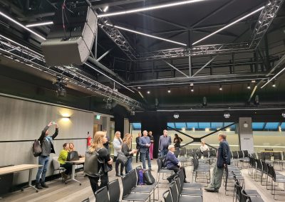 Kohtumine värskelt renoveeritud Rahvusraamatukogus