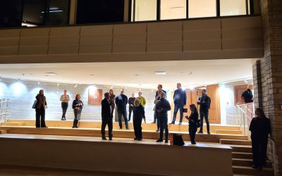 Kohtumine värskelt renoveeritud Rahvusraamatukogus