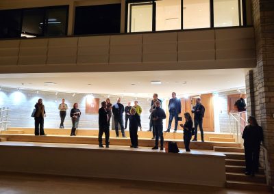 Kohtumine värskelt renoveeritud Rahvusraamatukogus